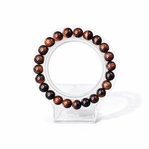 8mm Red Tiger’s Eye Bracelet